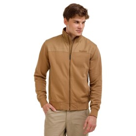 Bushman Pánska mikina so stojačikom Dorel, sandy brown XXXXL