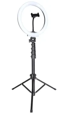 Rollei LUMIS Comfort Ring Light Bi-Color / LED svetlo / 120x LED / 10W / 3200/4500/5500K / statív / diaľkové ovládanie (28585-RL)