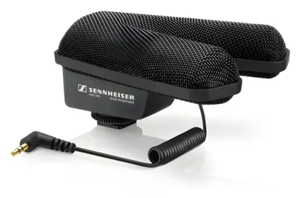 Sennheiser MKE 440 čierna / Kondenzátorový mikrofón / Stereo / Super kardioidný / Low-pass filter / Pre fotoaparát (S506258)