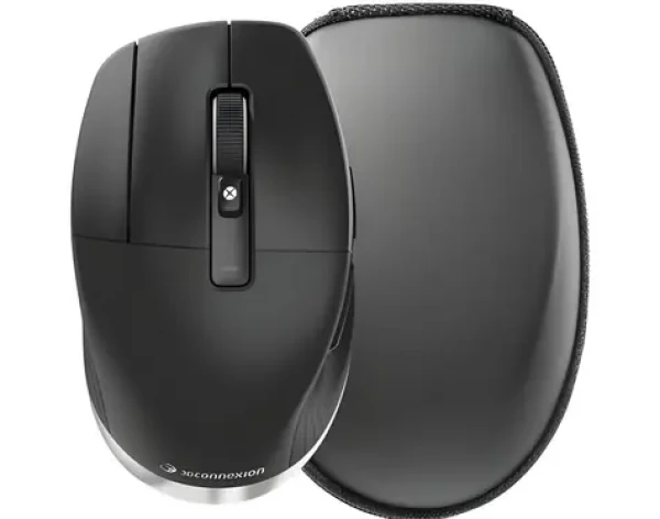 3Dconnexion CadMouse Pro Wireless Left čierna / Bezdrôtová optická myš / pre ľavákov / Bluetooth / USB-C (3DX-700117)