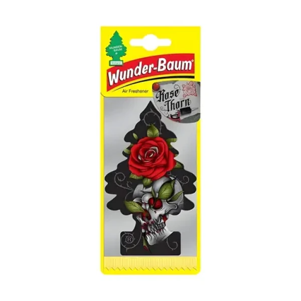 Wunder-Baum Osviežovač vzduchu do auta Rose Thorn / Osviežovač vzduchu do auta / Stromček (7612720200825)