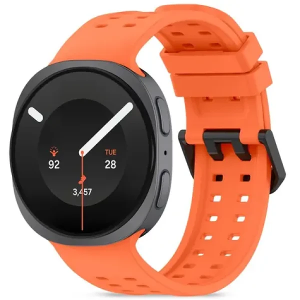 Tech-Protect Silicone Air oranžová / Remienok / pre Samsung Galaxy Watch 40/44/46 mm / Silikónový