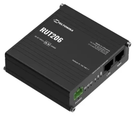 Teltonika RUT206 / Priemyselný router / LTE Cat.4 / 2x LAN / Wi-Fi 2,4 GHz / SIM (RUT206010000)
