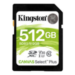 Kingston Canvas Select Plus SDXC Class 10 (SDS2/512GB)