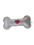 AnimALL Hračka plstená Kosť 15,5x18 cm (113885)