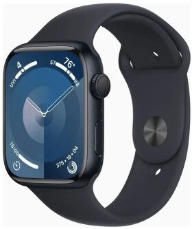 Apple Watch 9 45mm GPS Midnight Alu Sport S/M Modrý (MR993KS/A)