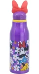STOR Fľaša na pitie hliníková Minnie 690 ml / Fľaša na pitie / Hliník / Skrutkovacie viečko / Bez BPA (81252)