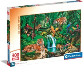 Clementoni PUZZLE Útočisko v džungli