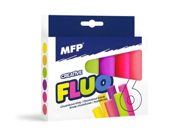 MFP Kriedy chodníkové fluo okrúhle