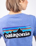 Patagonia W's P-6 Logo Responsibili-Tee Abundant Blue XS