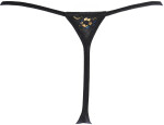 Dámska sexy nočná košeľa V-10399 Black - Axami S černá