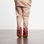 Topánky Affenzahn Minimal Lowboot Knit Bird Blackberry 23 EUR