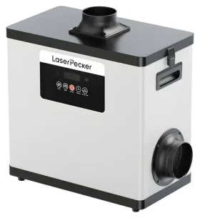 LaserPecker LX2-SP / Odsávač dymu / pre LaserPecker LX2 / HEPA + aktívne uhlie / 99,97% filtrácia / 61 dB (LX2-SP)