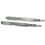 Inter-tech teleskopické lišty 18" strieborné / Teleskopické lišty / Pre 19" skrine / Výsuv 350-450 mm / Nosnosť 30 kg (88887195)