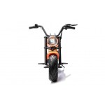 Mamido Detská elektrická motorka Chopper Warrior 36V oranžová