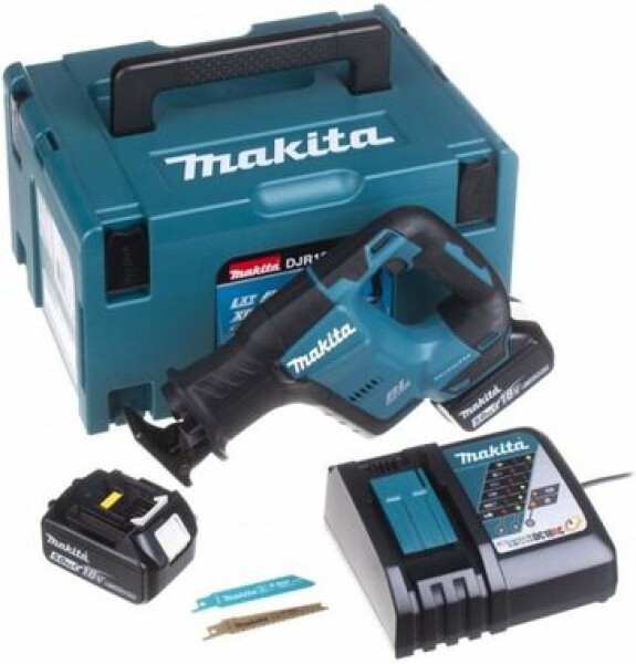 Makita DJR188RTJ / Aku píla chvostovka / 18V / Zdvih 32 mm / 3.000 z-min / 5.0Ah (DJR188RTJ)