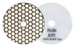 RUBI Leštiaci pad živicový 100mm / Leštiaci pad / suché leštenie / kameň, dlažba (62977)