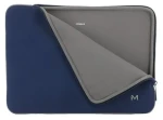 Mobilis Skin Sleeve tmavo modrá a šedá / Puzdro na notebook / 14-16" / neoprén (049022)