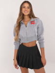 Mikina CLM BL 1331.02P sivá XL