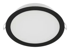 MESON podhľadové LED svietidlo 12,5W 3000K 125mm čierne / LED podhľadové svietidlo / Kov / 220-240 V (SKL000524087)