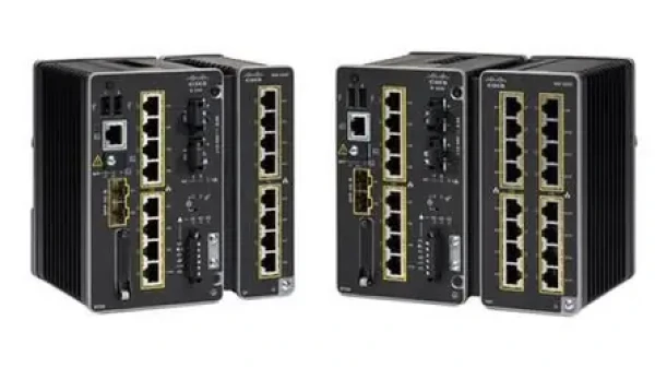 Cisco Catalyst IE3300 Rugged Series / Priemyselný switch / Modulárne / PoE / Network Essentials (IE-3300-8P2S-E)