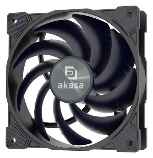Akasa Alucia SM12 / Prídavný ventilátor / 120 mm / 4pin PWM / 1600 ot./min / 27,5 dB (AK-FN128)