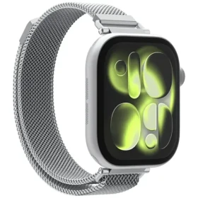 Spigen Metal Band remienok pre Apple Watch 42mm/41mm/40mm strieborná (AMP10498)