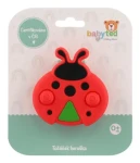 BABYTED Točiačik Lienka / Silikón a plast / 8x8 cm / 0m+