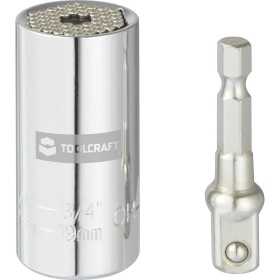 TOOLCRAFT nástrčný kľúč, 1/4 (6,3 mm), 3/4 , TO-7273935; TO-7273935