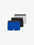 Pánske boxerky 3PACK UM0UM03039 0SH čierne-modré-sivé - Tommy Hilfiger L