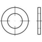 Podložka 11 mm 20 mm nerezová ocel A4 100 ks TOOLCRAFT 1068855; 1068855