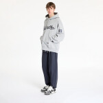Mikina A BATHING APE Baseball Logo Relaxed Fit Pullover Hoodie UNISEX Gray XL