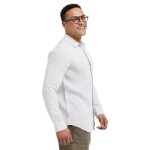 Bushman Pánska ľanová košeľa Raaf, stone XL