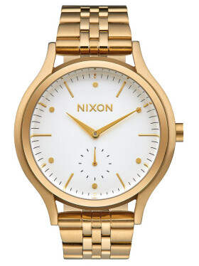 Nixon SALA GOLDWHITE dámske hodinky analógové