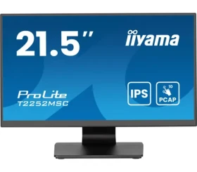 22" IIYAMA ProLite T2252MSC-B2AG čierna / IPS / 1920x1080 / 16:9 / 5ms / 1000:1 / 215cd / repro / HDMI / DP (T2252MSC-B2AG)