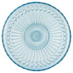 GREEN GATE Sklenený tanier Alice Pale Blue 18,5 cm