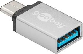 Goobay 56620 redukcia USB-C - USB-A 3.0 strieborná / Redukcia / USB 3.0 (56620)