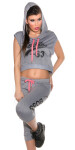 Trendy KouCla Dance chillhoodie zipp in the back