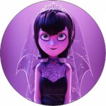 Jedlý papir Hotel Transylvania Mavis ako nevesta 19,5 cm - Pictu Hap - Pictu Hap