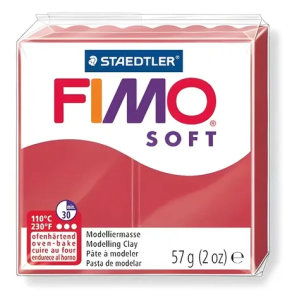 FIMO Modelovacia hmota Soft čerešňová červeň