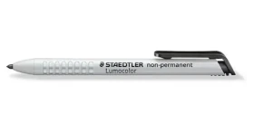 Staedtler Lumocolor non-permanent čierna / Popisovač / okrúhly hrot 3 mm / zasúvací (768N-9)