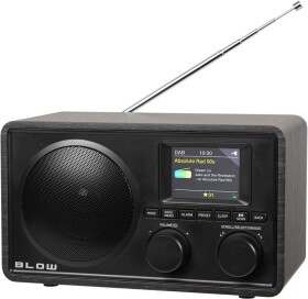 Blow 77-576# Radio przenośne kuchenne fm/dab+ blow rk5 bt čierne