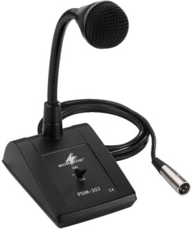 Monacor Monacor PDM-302, 60 - 12000 Hz, 600 O, Cardioid, Dynamic, Wired, XLR-3