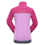 Dětská softshellová bunda ALPINE PRO TYCHO fuchsia red