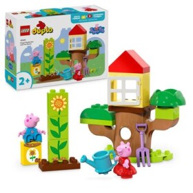 LEGO® DUPLO® Prasiatko Peppa 10431 Záhrada a dom na strome