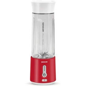 Sencor SBL 133OR červená / Prenosný smoothie mixér / 150 W / Integrovaná batéria / 500 ml (8590669361427)