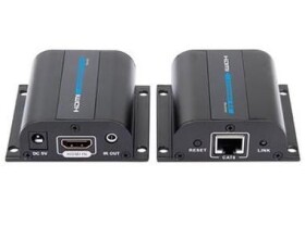 PremiumCord HDMI extender na 60m cez jeden kábel Cat5e/Cat6 (khext60)