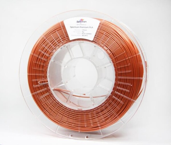 PLA filament Rust Copper 1,75 mm Spectrum 1 kg