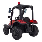 Mamido Detský elektrický traktor BLAST s prívesom 2x200W červený