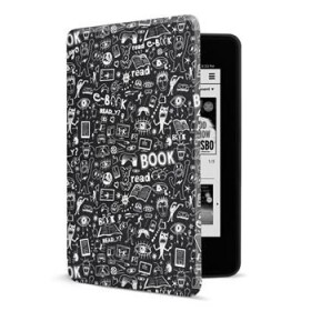 CONNECT IT DOODLE púzdro pre Amazon NEW Kindle Paperwhite 4 (2018) čierna (CEB-1043-BK)